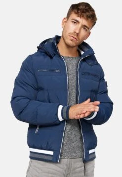 Indicode Jeans Marlon - Chaqueta De Invierno - Blau