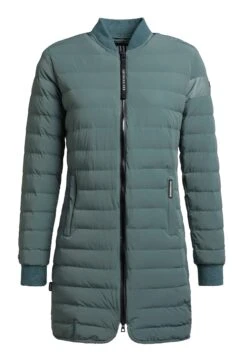 Khujo Greta Matt - Chaqueta De Entretiempo - Kupfergrün -Tienda General De Moda 09e8c0c953124381ab013501c4c3ba3f