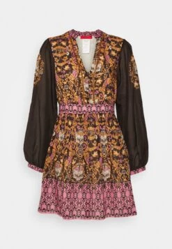 MAX & Co. Adelaide - Vestido Camisero - Brown Pattern -Tienda General De Moda 1984c6931c9e440abe6d3c32eae435ae