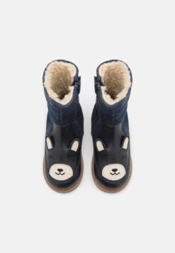 Friboo Leather - Botas Para La Nieve - Dark Blue -Tienda General De Moda 1ce030d690724b24854ea0c27c645273