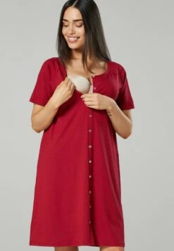 Happy Mama Maternity Breastfeeding 2-Pack - Camisón - BlackCrimson -Tienda General De Moda 20076121d35941798280c253606c6cee