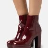Anna Field Botines De Tacón - Dark Red -Tienda General De Moda 29afa27dd17a4f52a2eb7e4e04d9d3af