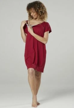 Happy Mama Maternity And Breastfeeding Nightshirt - Vestido Ligero - Red 13 Happy Mama Maternity And Breastfeeding Nightshirt - Vestido Ligero - Red -Tienda General De Moda 2a0d0082e2e74b679213086a64214cb4