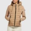 Khujo Ghita Matt - Chaqueta De Entretiempo - Beige -Tienda General De Moda 2a9529d142dc4715b85c7ab70b9b91e0