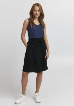 OXMO Lerke - Falda Acampanada - Black -Tienda General De Moda 2f005b5545be4d6b8fbd3ae460001bd6