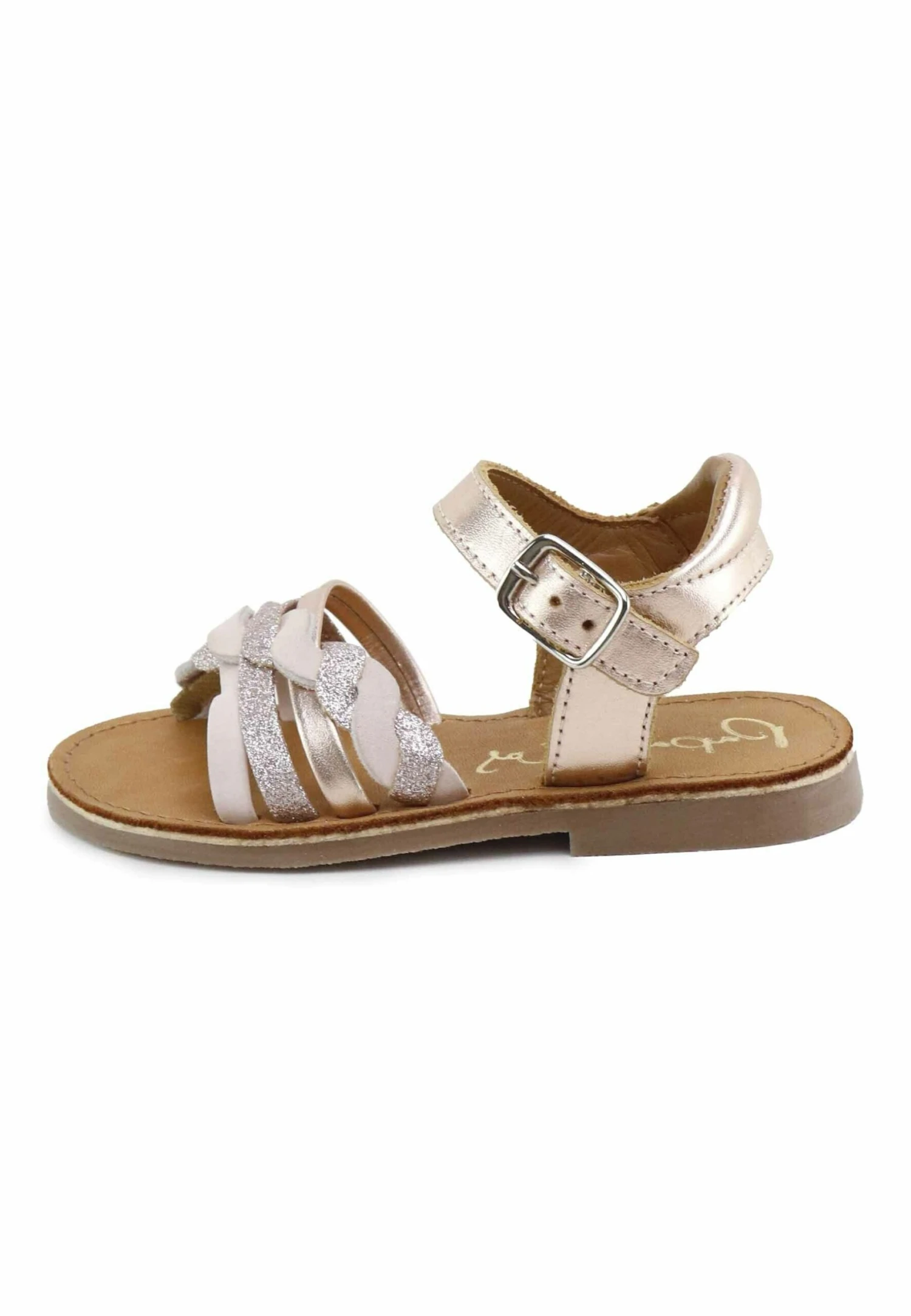 Trenza Skin Tuda Papanatas. - Zapatos De Bebé - Oro 3 Trenza Skin Tuda Papanatas. - Zapatos De Bebé - Oro