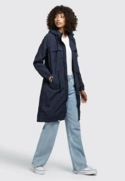 Khujo Mantel Voya3 - Parka - Dunkelblau -Tienda General De Moda 433a8098a6d645ada8a119fe1e69b0be