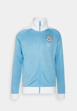 Puma Manchester City Ftbl Heritage T7 Track Jacket - Chaqueta De Entrenamiento - Light Blue/White -Tienda General De Moda 43cc57ac75574bc4a28b04857734a5ad