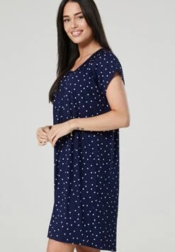 Happy Mama Set - Camisón - Navy With Dots -Tienda General De Moda 45938be07d26445c99e3e9a9159a254d