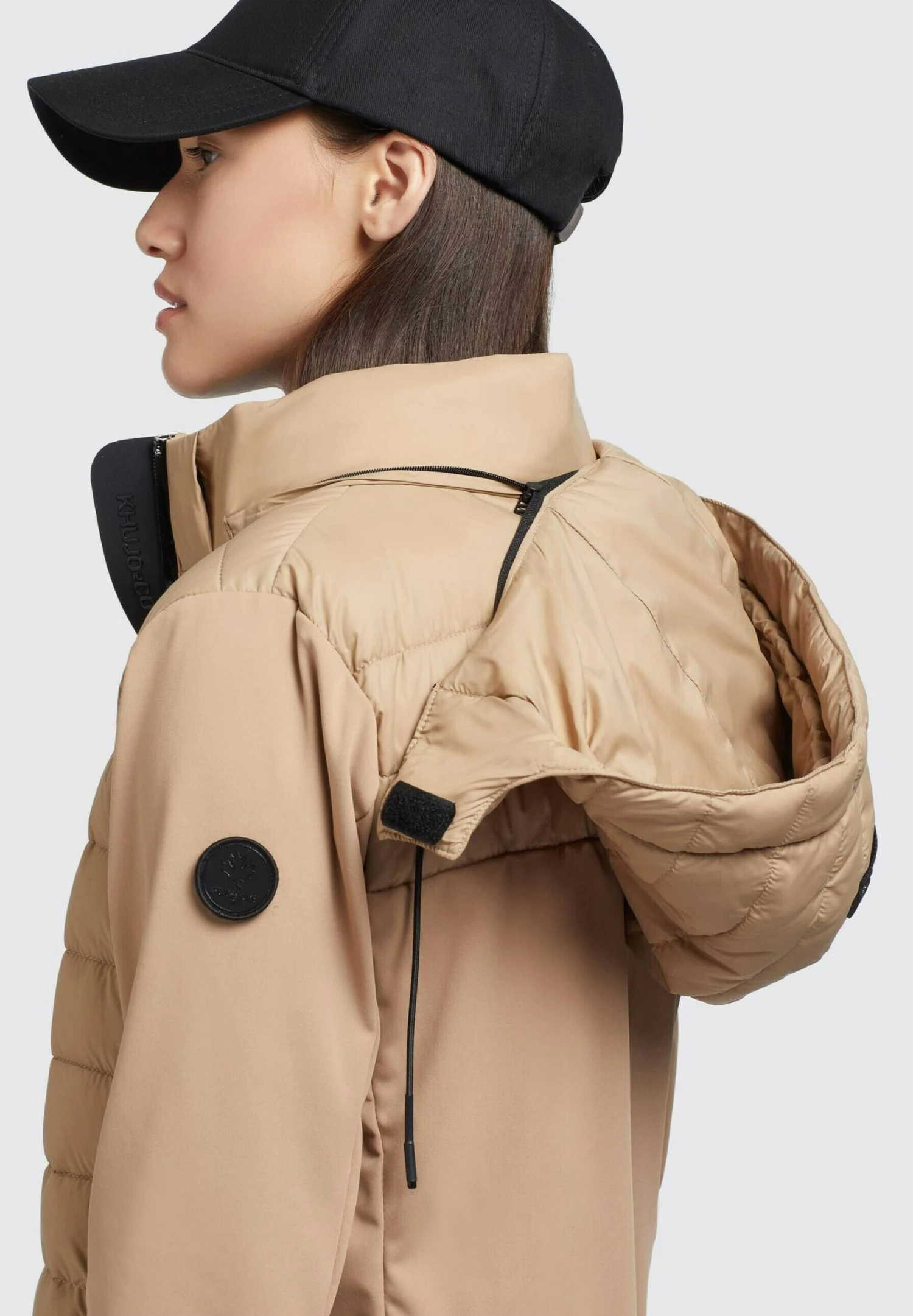 Khujo Ruth Matt - Abrigo De Invierno - Beige 9 Khujo Ruth Matt - Abrigo De Invierno - Beige - Imagen 7