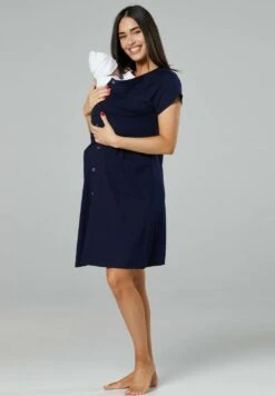 Happy Mama 3-Pack - Camisón - Black & Navy & Crimson -Tienda General De Moda 59eb62ff395c4412926c55c8f08d12b3