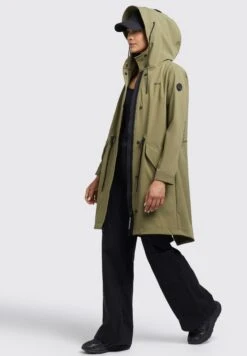 Khujo Jonna - Parka - Olivgrün -Tienda General De Moda 5b8dcd311e5b427aba14ad6c68602fa6