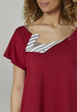 Happy Mama Maternity And Breastfeeding Nightshirt - Vestido Ligero - Red 12 Happy Mama Maternity And Breastfeeding Nightshirt - Vestido Ligero - Red -Tienda General De Moda 69f8814eb7e040b5b0f8914fcb315083