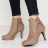 Anna Field Botines De Tacón - Taupe -Tienda General De Moda 6daa710295bf43ca885d41a1ae2493a0