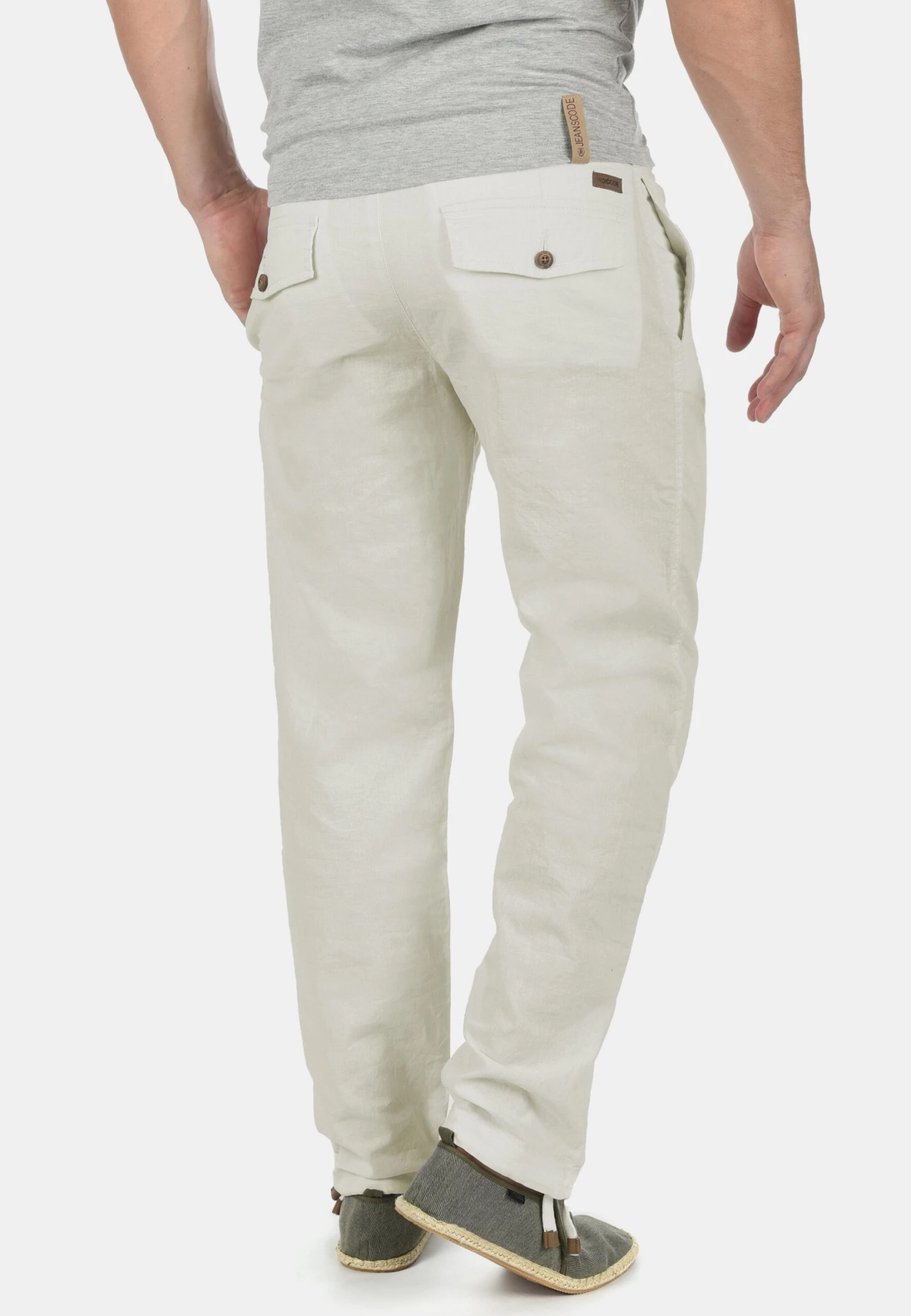 Indicode Jeans Idives - Pantalones - Off-White 4 Indicode Jeans Idives - Pantalones - Off-White - Imagen 2