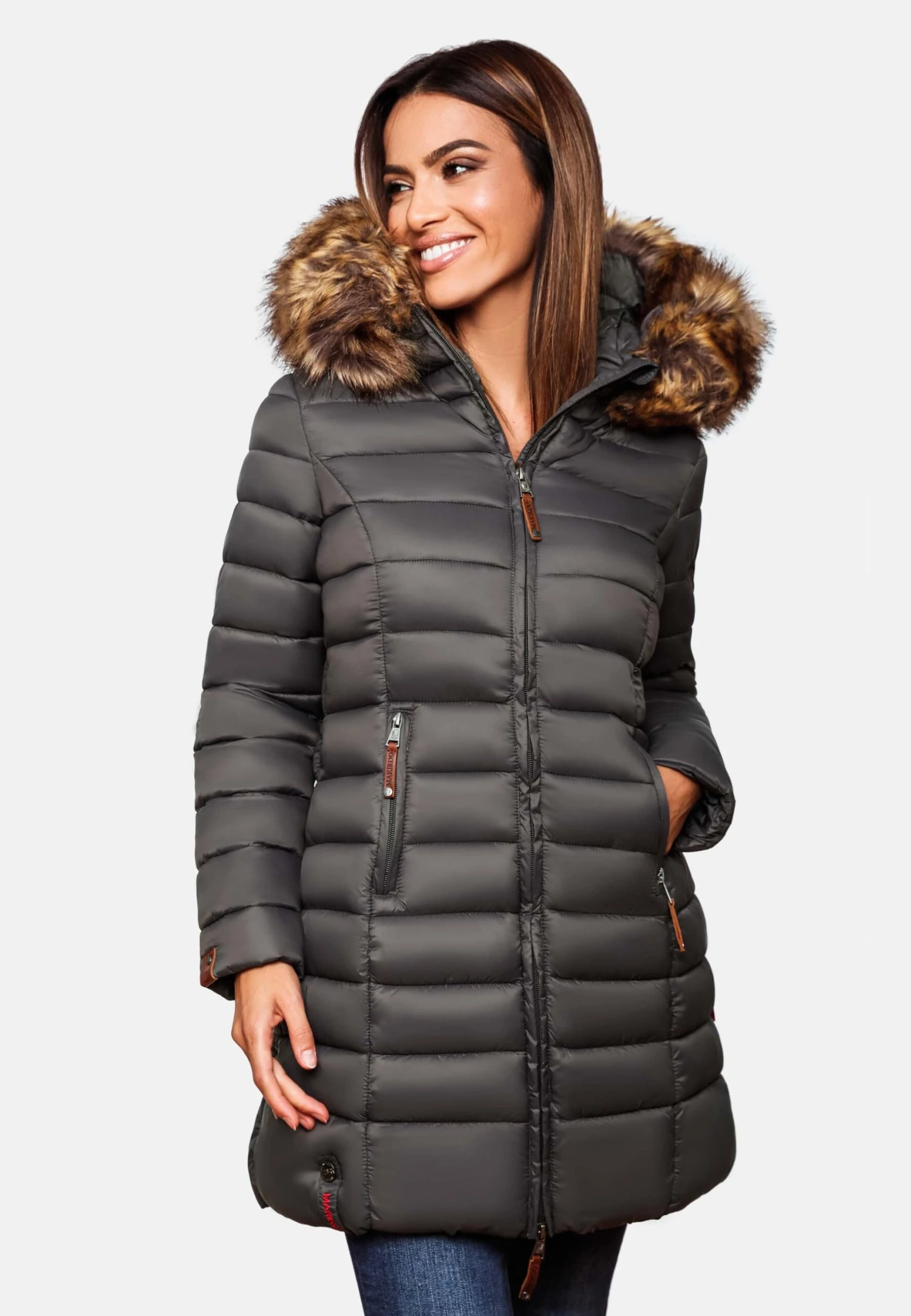 Marikoo Stepp - Abrigo De Invierno - Grey 3 Marikoo Stepp - Abrigo De Invierno - Grey