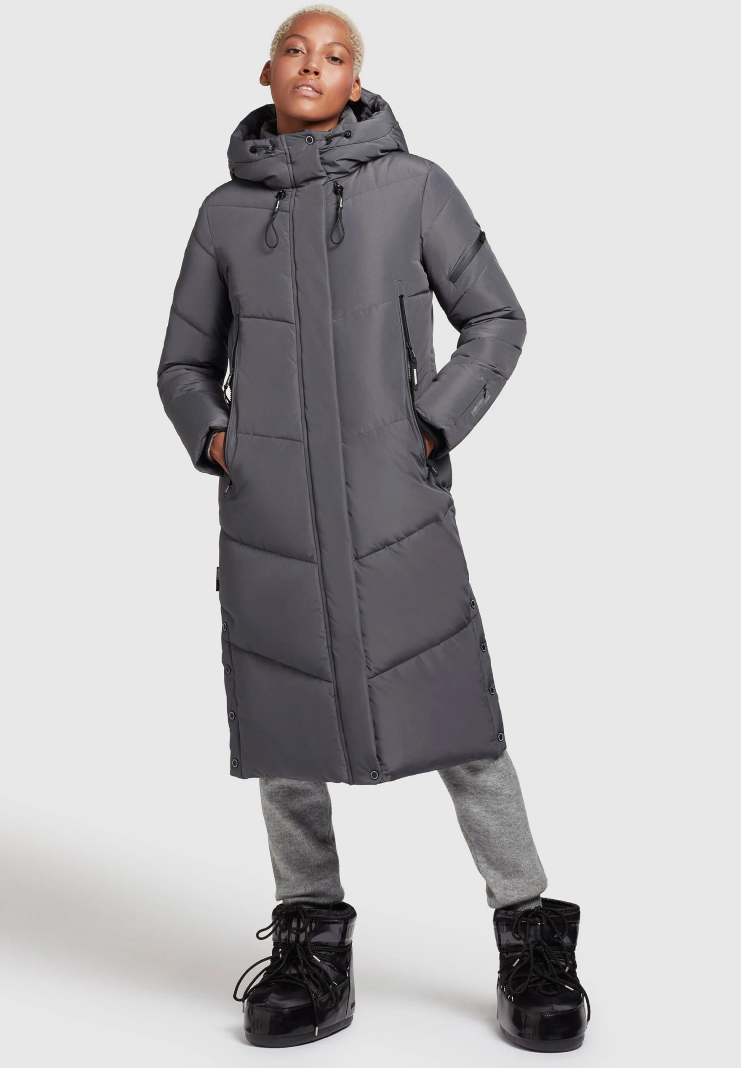 Khujo Sonje3 - Abrigo De Invierno - Anthrazit 4 Khujo Sonje3 - Abrigo De Invierno - Anthrazit - Imagen 2