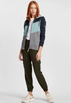 OXMO Oxaggi - Sudadera Con Cremallera - Insignia Blue -Tienda General De Moda 880a4b7e3e08458c8ee79032975a6e8d