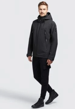 Khujo Adam - Impermeable - Schwarz -Tienda General De Moda 962e742aa40845adb8e93bdc89b12402