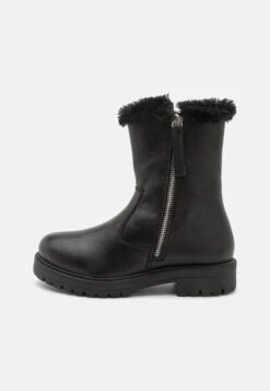 Friboo Leather - Botas Para La Nieve - Black