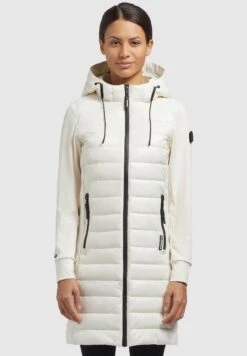 Khujo Ruth Shiny - Abrigo De Invierno - Cremeweiß