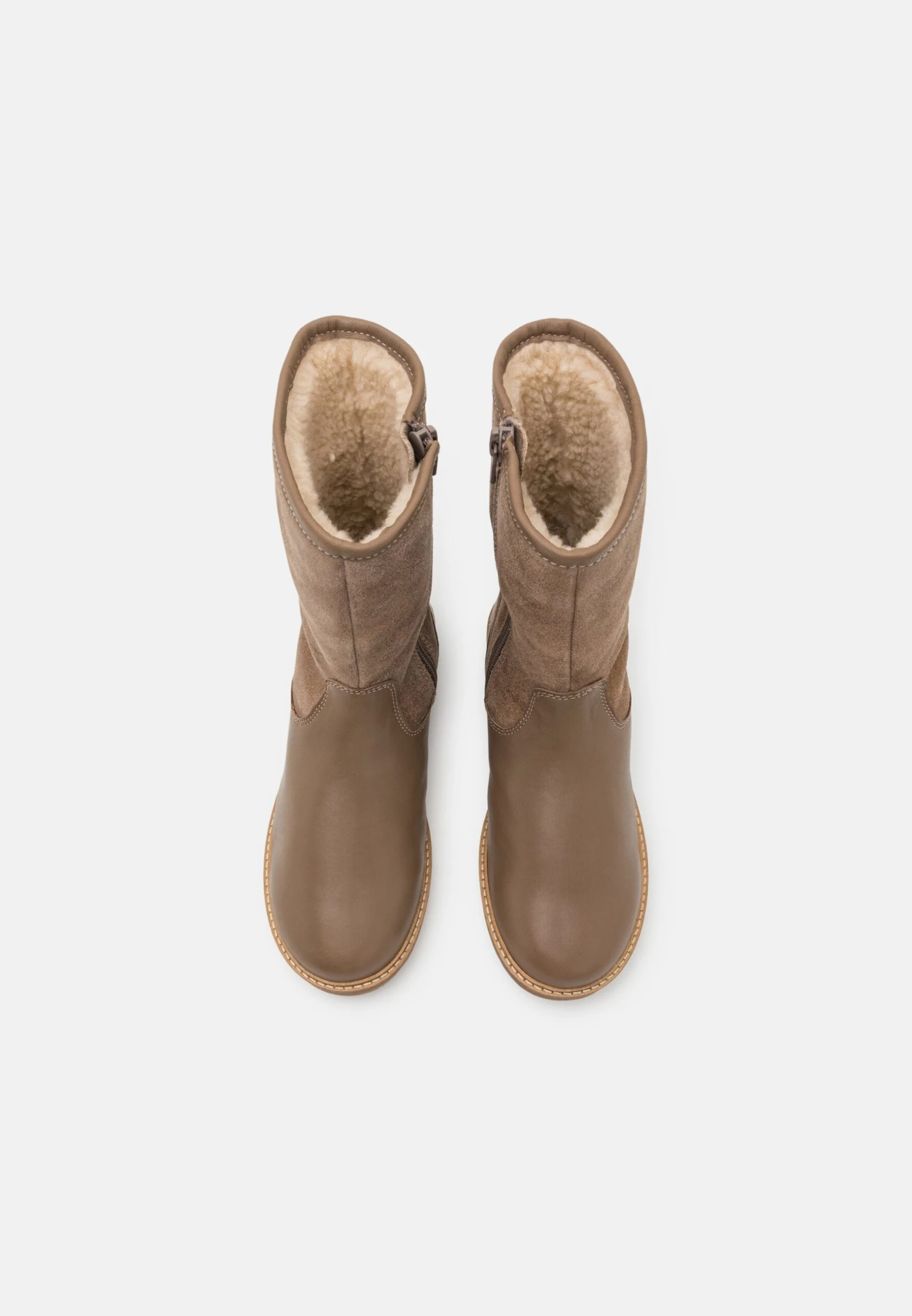 Friboo Leather - Botas - Taupe 6 Friboo Leather - Botas - Taupe - Imagen 4