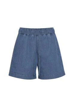 OXMO Oxlillith - Shorts Vaqueros - Mid Blue Denim -Tienda General De Moda ab8f2db0a70644b295e14892e5cee755