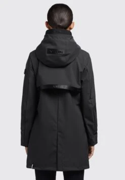 Khujo Izaf - Impermeable - Schwarz -Tienda General De Moda ad26ed270223426ca9025f419c527406