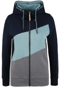 OXMO Oxaggi - Sudadera Con Cremallera - Insignia Blue -Tienda General De Moda b0865e8c8656496aa1875b9395f872b1