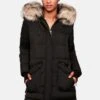 Marikoo Chaskaa - Abrigo De Invierno - Black -Tienda General De Moda b0f679ab05ec4be98ce0c2cf5db61be0
