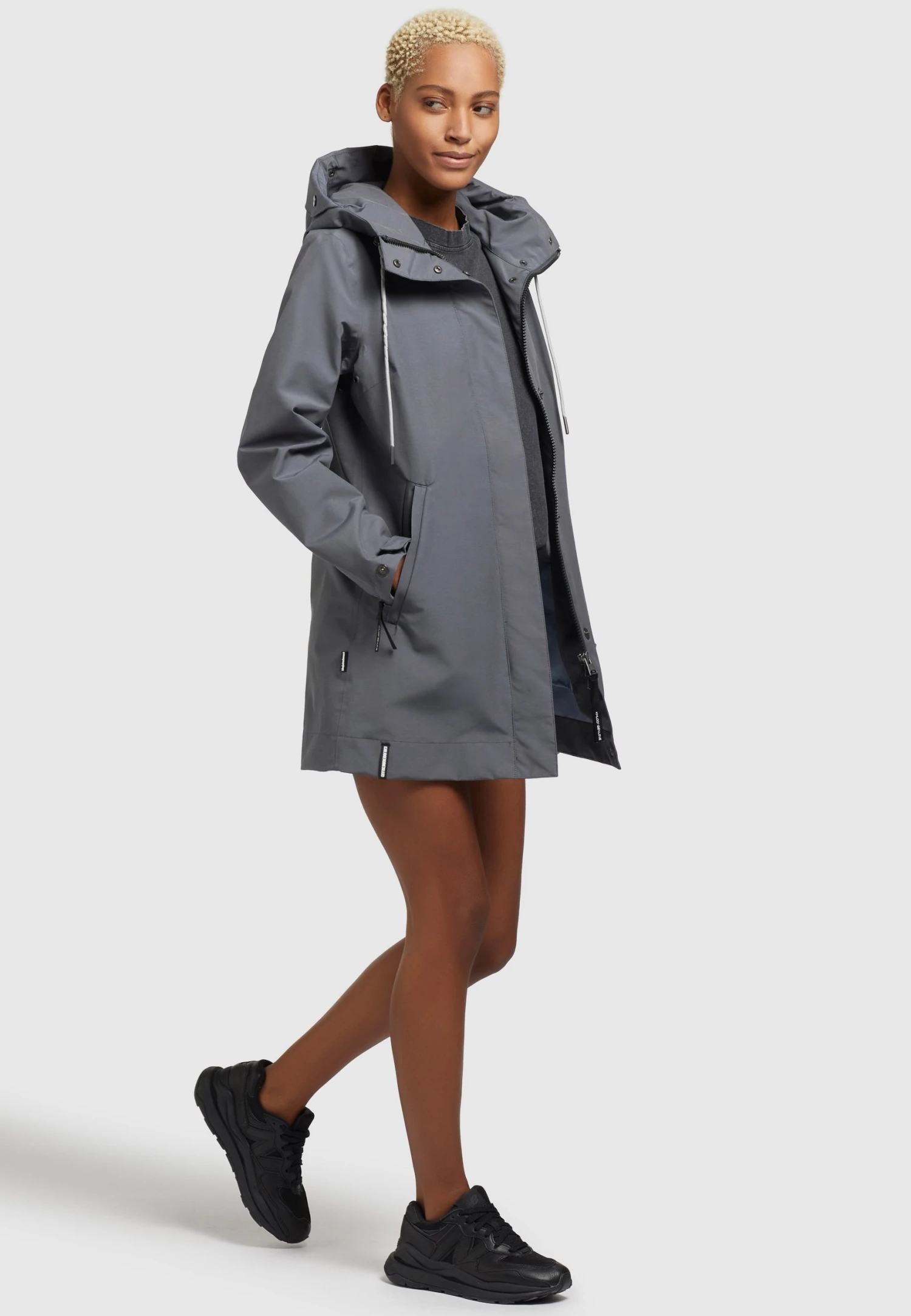 Khujo Artisa - Parka - Graublau 4 Khujo Artisa - Parka - Graublau - Imagen 2