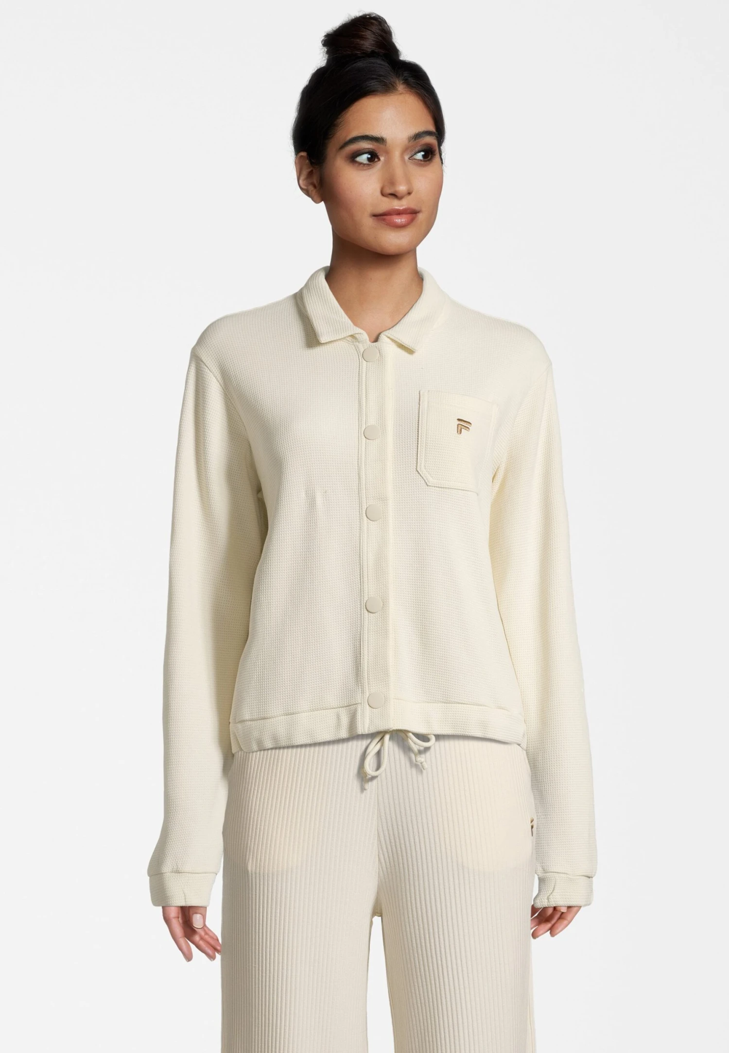 Fila Apparel Civita Cropped- Chaqueta Fina - Antique White 3 Fila Apparel Civita Cropped- Chaqueta Fina - Antique White