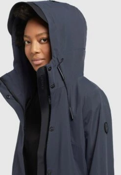 Khujo Izaf - Impermeable - Dunkelblau -Tienda General De Moda c554347307e5449087fa0b6411a889a0