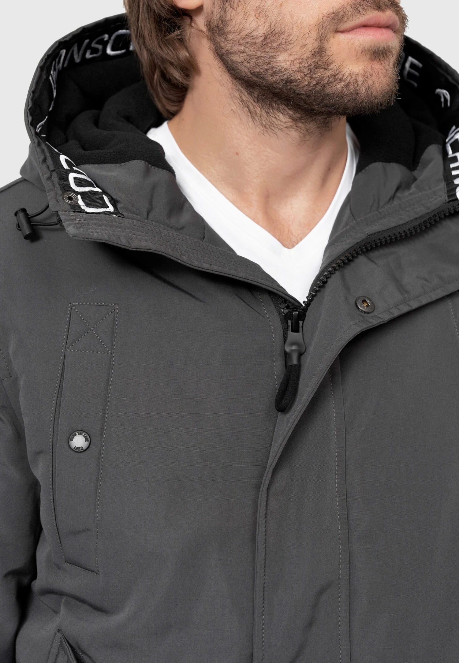 Indicode Jeans Albany - Chaqueta De Invierno - Pewter 5 Indicode Jeans Albany - Chaqueta De Invierno - Pewter - Imagen 3