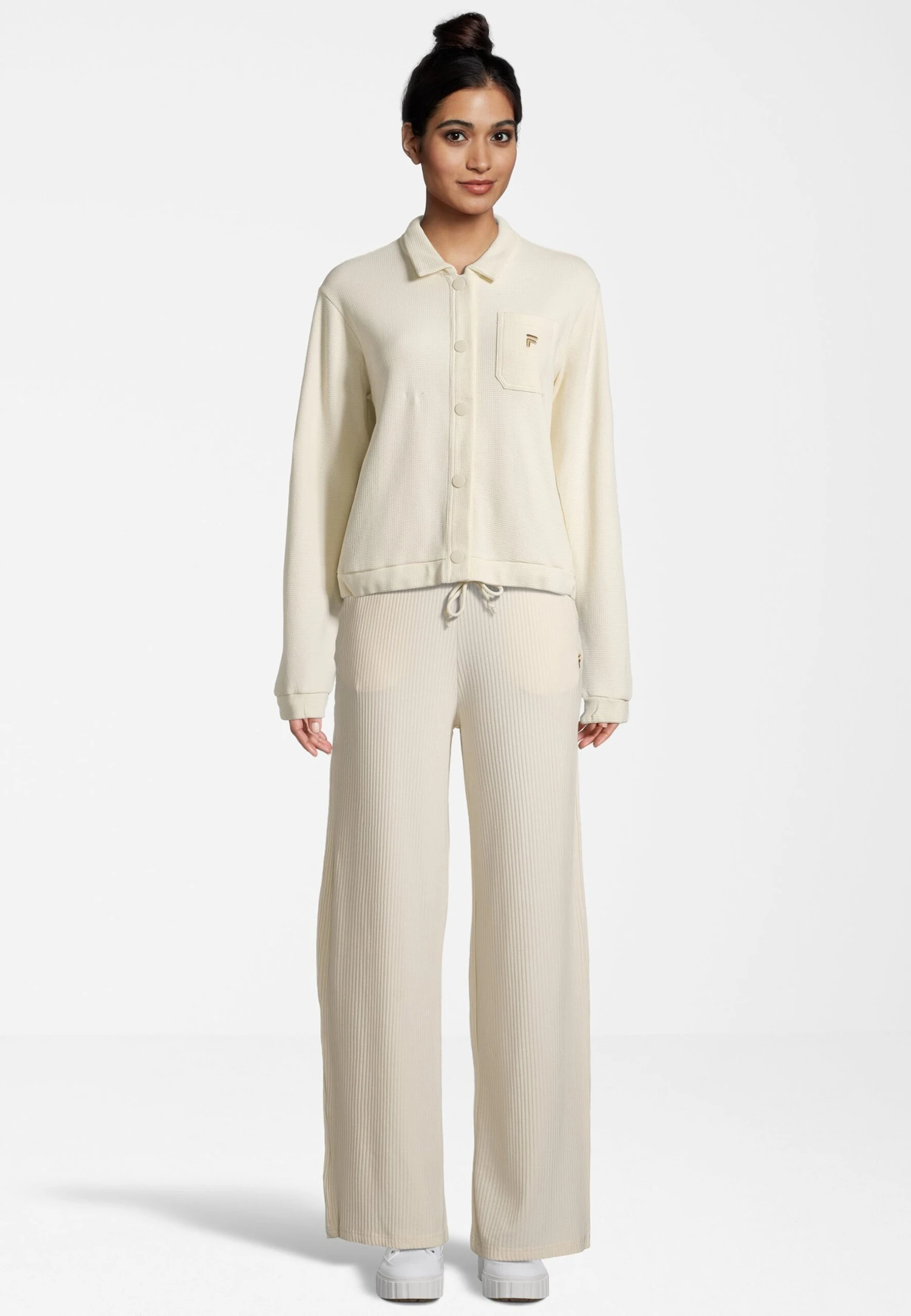 Fila Apparel Civita Cropped- Chaqueta Fina - Antique White 4 Fila Apparel Civita Cropped- Chaqueta Fina - Antique White - Imagen 2