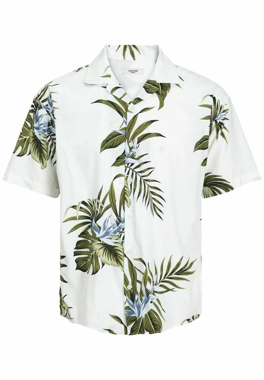JACK&JONES Premium Jprblatropic Resort Relax Fit - Camisa - Bright White 9 JACK&JONES Premium Jprblatropic Resort Relax Fit - Camisa - Bright White - Imagen 7