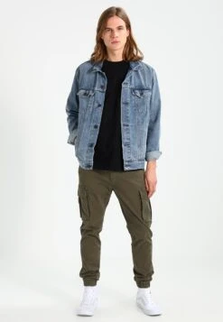 Pier One Cuffed Skinny Trouser- Pantalones Cargo - Khaki 10 Pier One Cuffed Skinny Trouser- Pantalones Cargo - Khaki -Tienda General De Moda e04df6720f5344cea28e8703f886f062