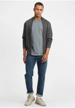 Blend Bhoteros - Chaqueta De Punto - Charcoal Mix -Tienda General De Moda e62df611b86c4ea3ba530a59a7d7d087