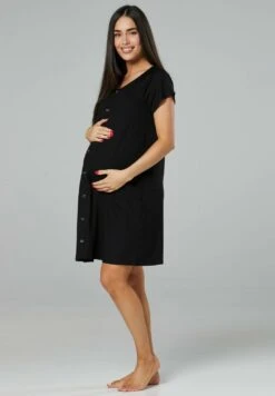 Happy Mama 3-Pack - Camisón - Black & Navy & Crimson -Tienda General De Moda f36a1dbaf0494218b723656adbb74ee7