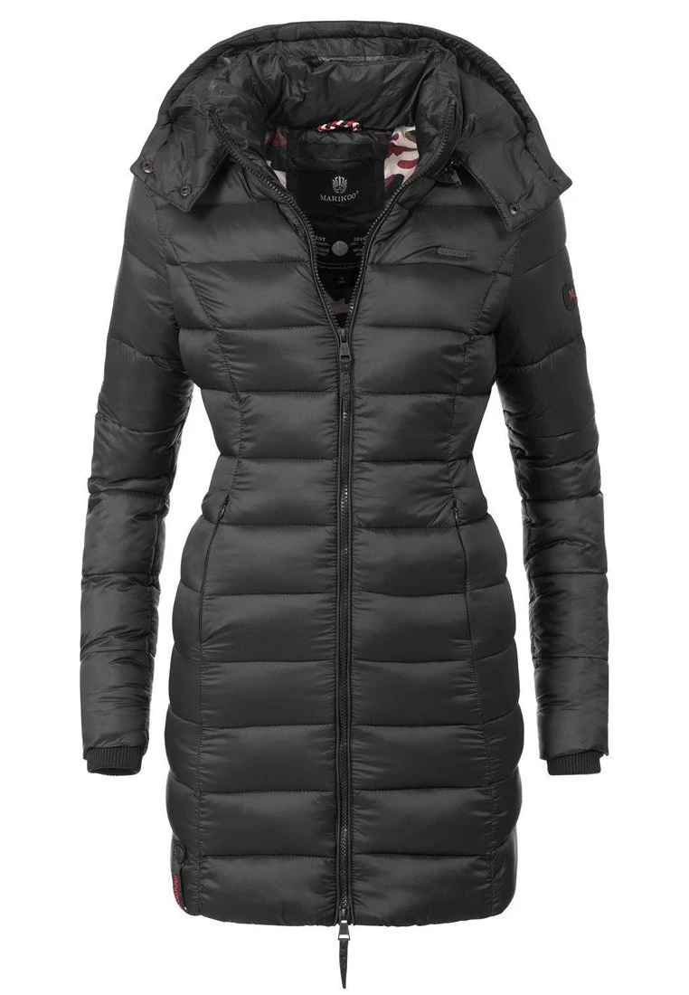 Marikoo Abendsternchen - Abrigo De Invierno - Black 3 Marikoo Abendsternchen - Abrigo De Invierno - Black